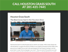 Tablet Screenshot of houstongrasssouth.net